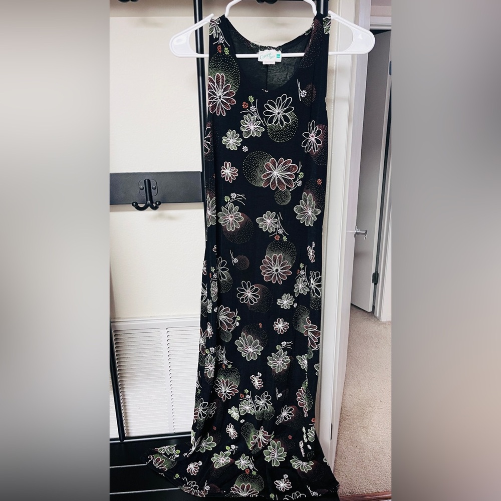 Green box USA dress